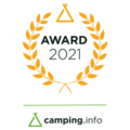 Ausgezeichnet mit dem Camping.Info Award 2021