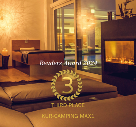 Readers Award Europa 2024 - Dritter Platz Kur Camping Max1